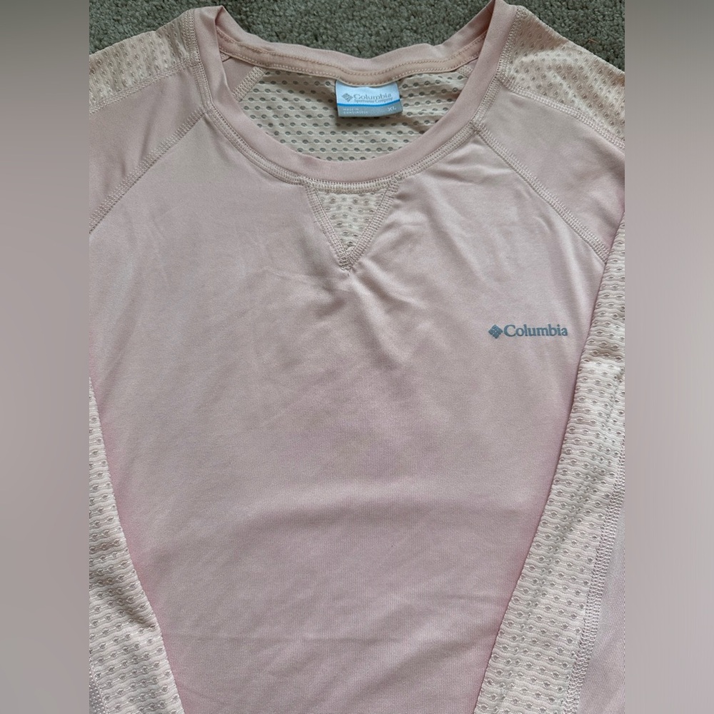 Columbia mesh drifit long sleeve shirt size XL - Picture 3 of 8